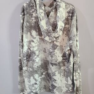 Youth long sleeve hooded shirt